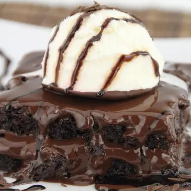 Chocolate Brownie Ice Cream