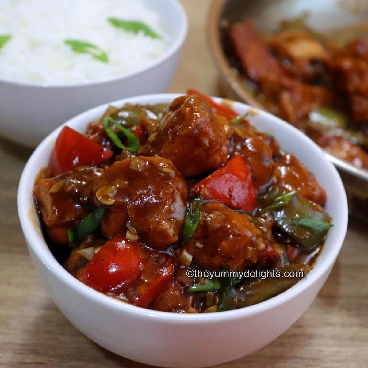 Chicken Chilli With Vegetable Gravy